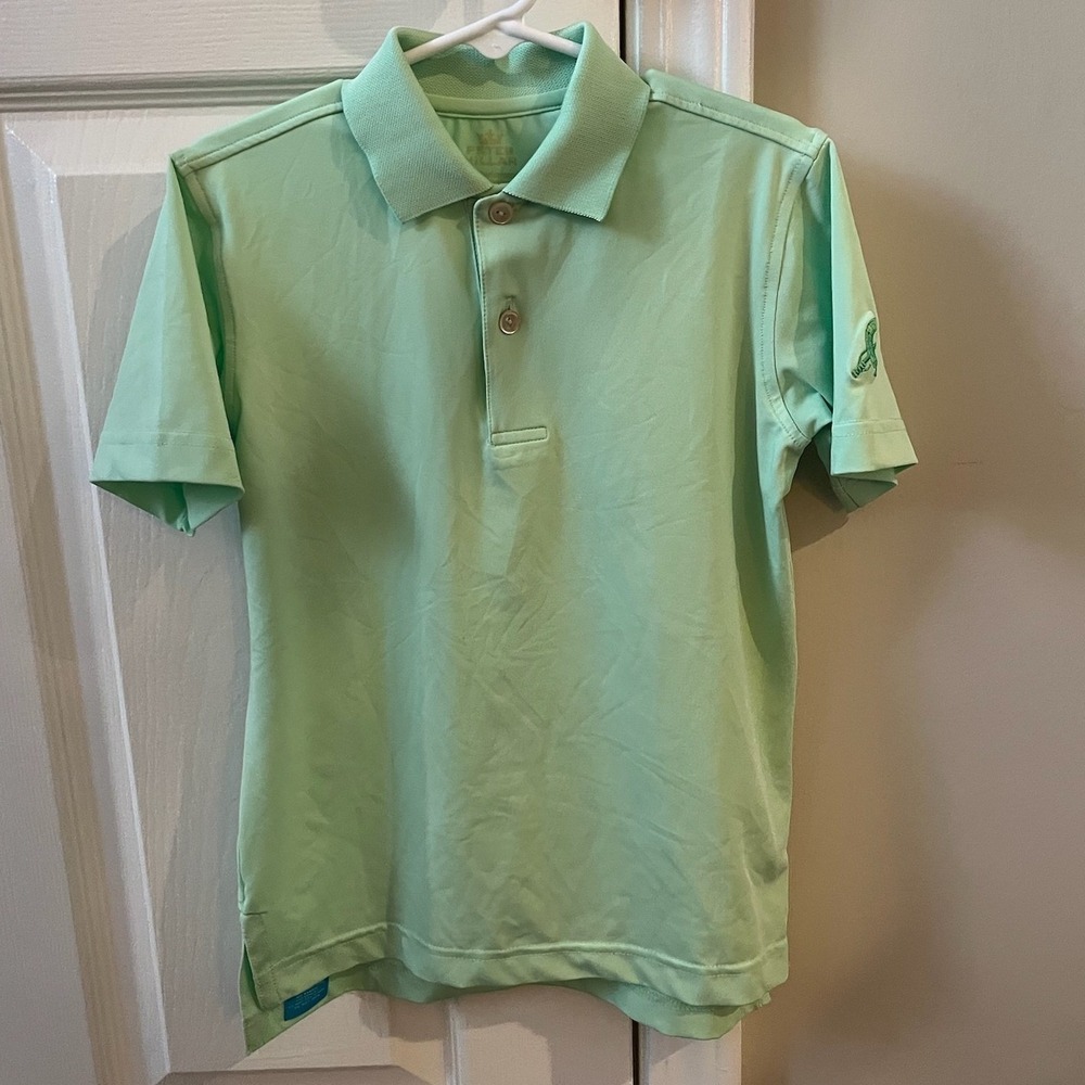 Peter Millar Piedmont Driving Club‎ Atlanta Performance Polo Mint Green Youth XS